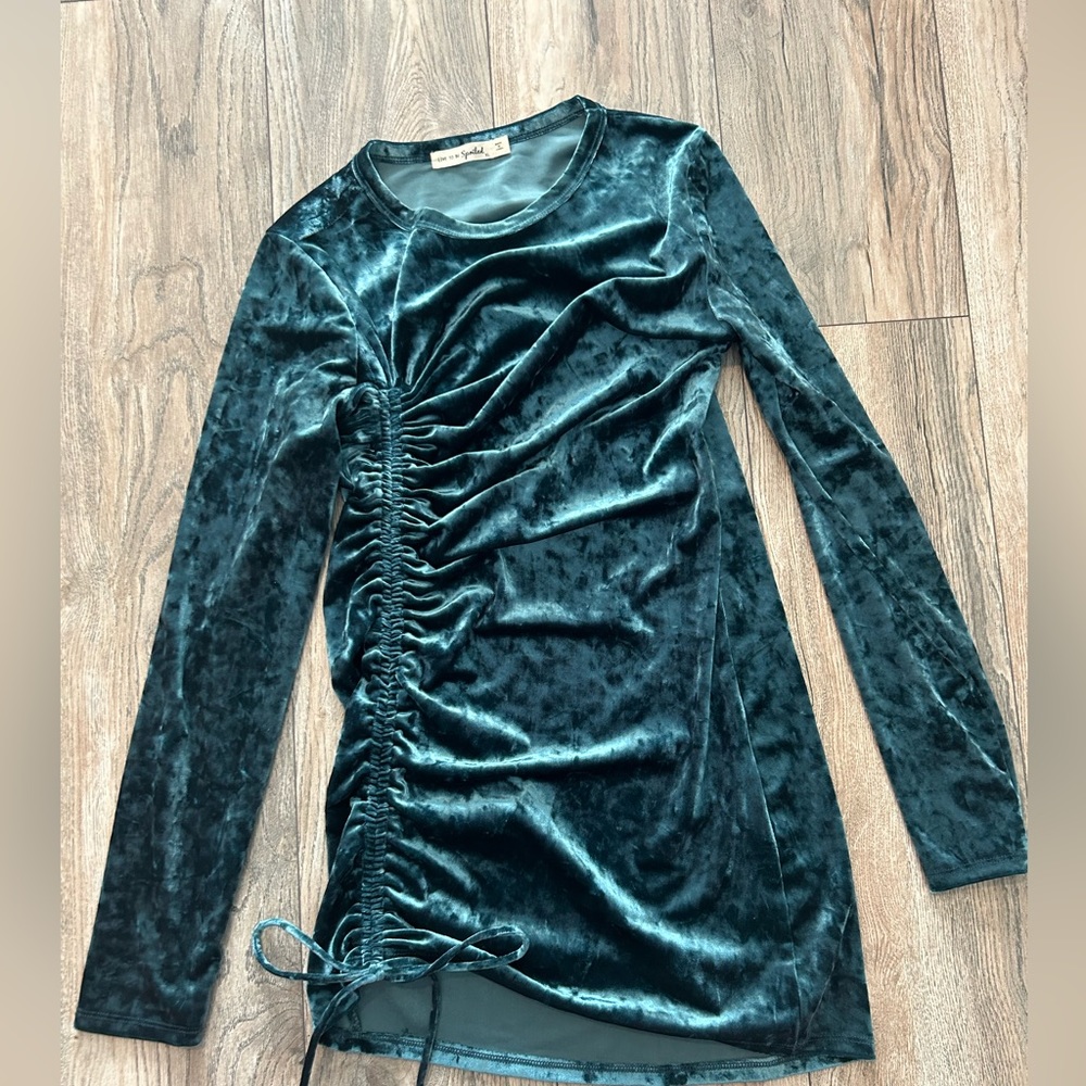 Never warn before live to be Spoiled mini dress